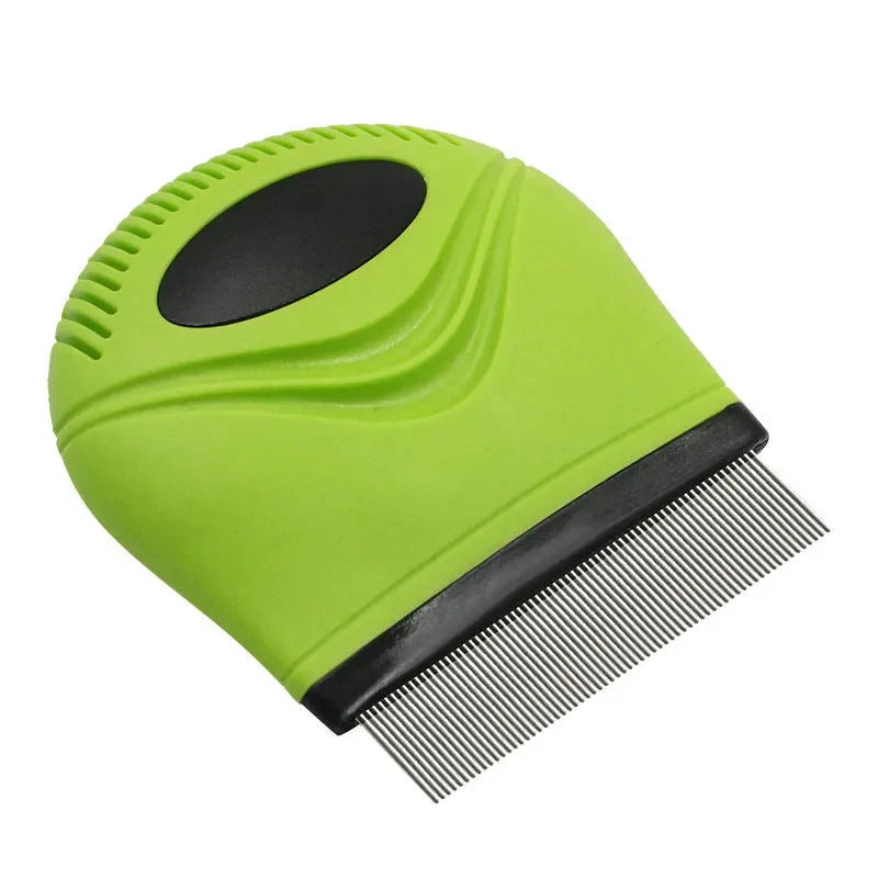 Handheld Travel Grooming Cat and Dog Flea and Tick Comb